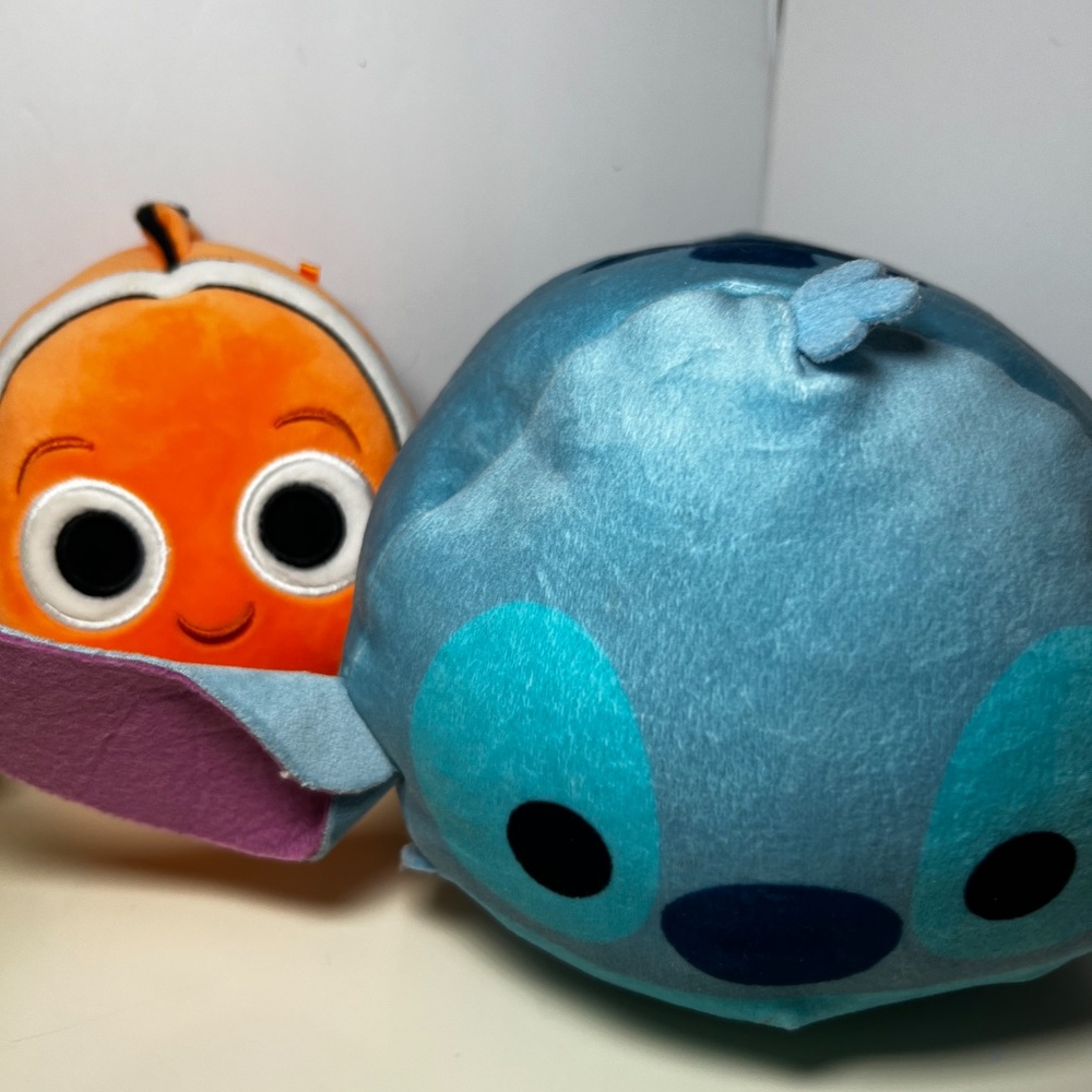 Lot of Assorted Disney Plush Tsum Squishmallow Stitch Tinkerbell Nemo Stuffies - Picture 5 of 6